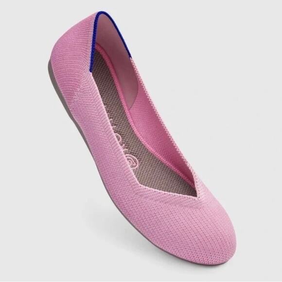 Rothy’s The Flat Round Toe Ballet Flats Begonia Pink Size 7.5 - Picture 15 of 15